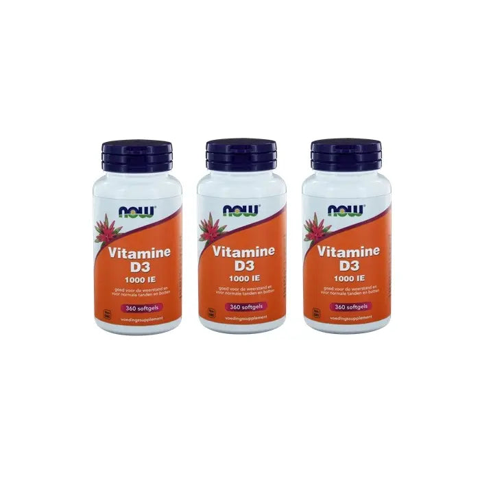 3x D3 1000IE 360 softgels Mijn winkel