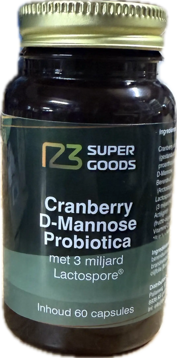 Cranberry, D-Mannose Probiotica