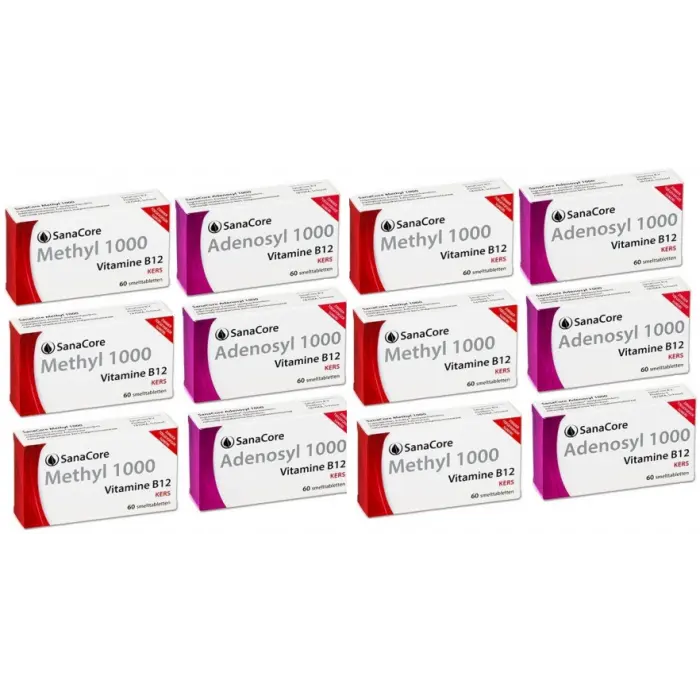 Sanacore B12 PAKKET BASIC 12 MAAND Mijn winkel