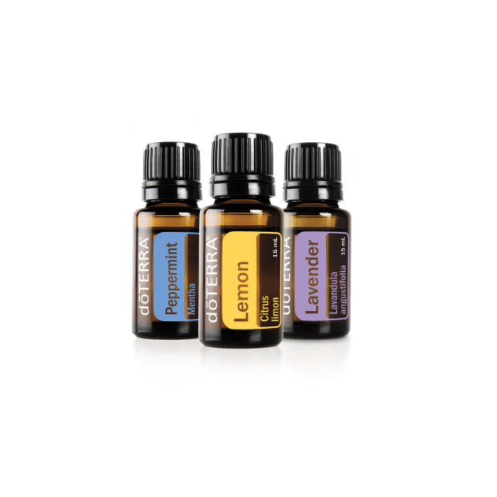Doterra Beginners Trio Lavender Peppermint Lemon