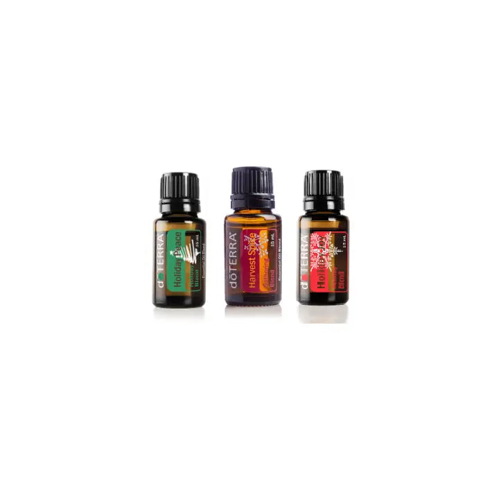 Doterra Holiday Joy, Holiday Peace & Harvest Spice Christmas & Winter Season - 123superfoods