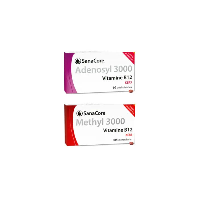 Optimale Combinatie Methylcobalamine & Adenosylcobalamine 3.000 Mijn winkel