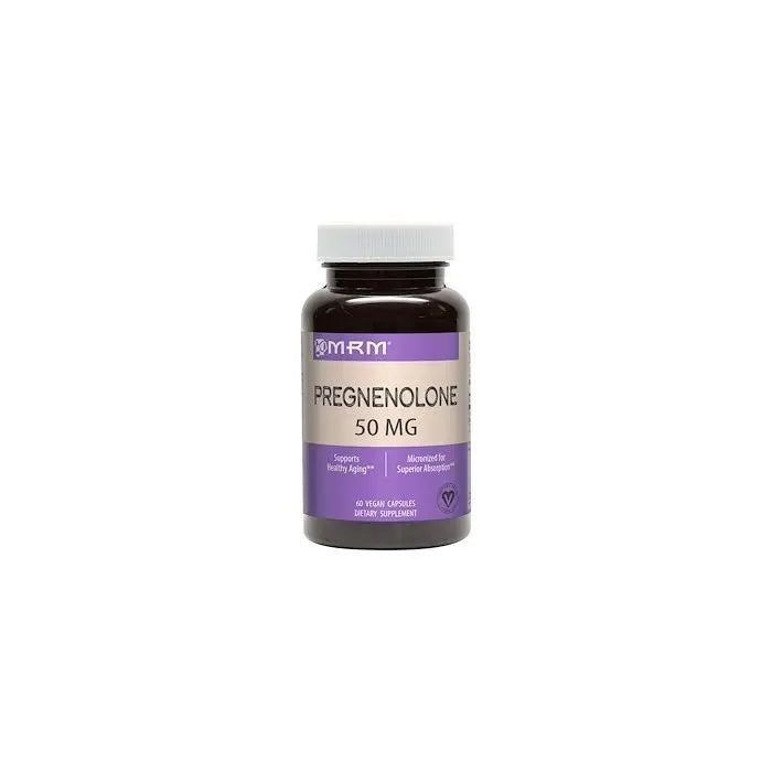 10x MRM Pregnenolone 50mg 60 veggie capsules - 123superfoods