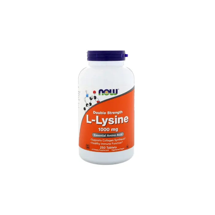 NOW L Lysine 1.000mg 250 tabletten - 123superfoods