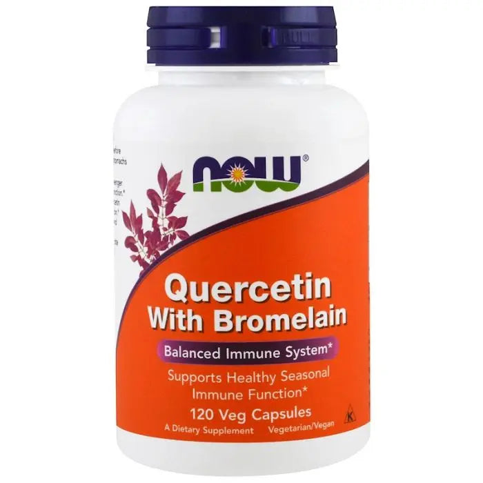 NOW Quercetine & Bromelaine 120 capsules Mijn winkel