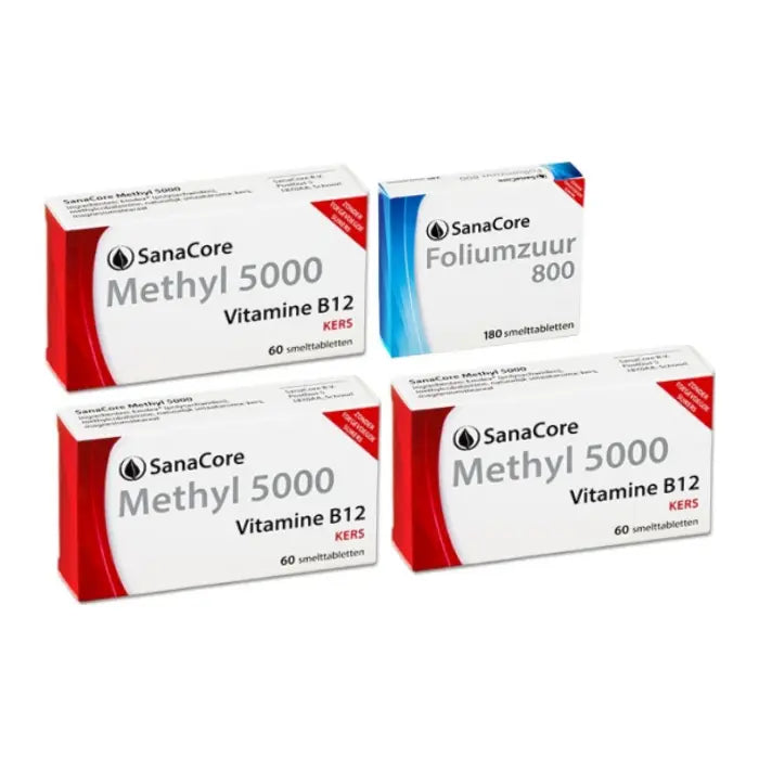 Sanacore B12 ACTIEPAKKET STRONG+ 6 maand Mijn winkel