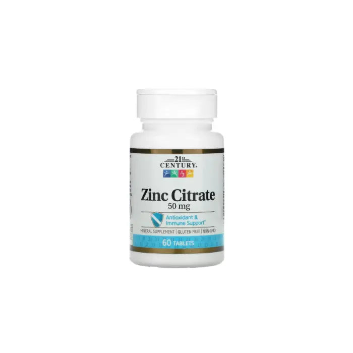 Zink Citraat 50mg 60 tabletten (Weerstand) Mijn winkel