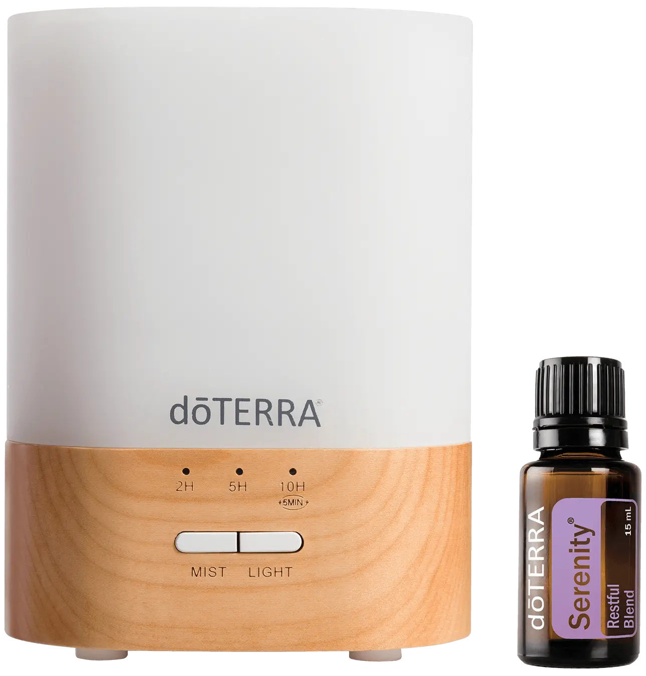 dōTERRA Lumo Diffuser en doTERRA serenity 15 ml 123superfoods