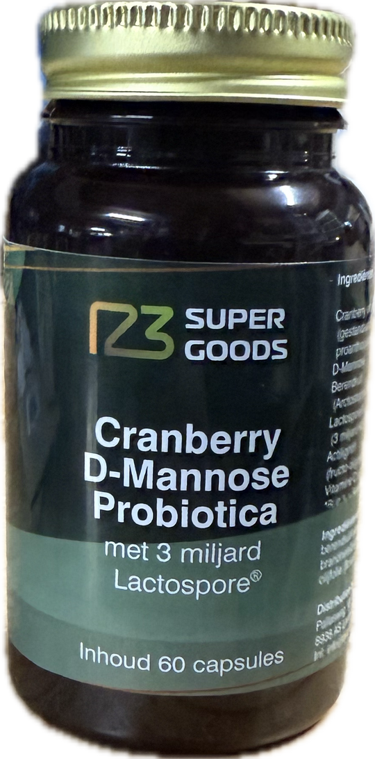 Cranberry, D-Mannose Probiotica