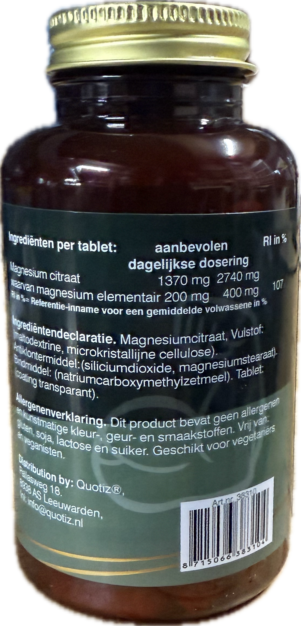 Magnesium Citraat 200mg