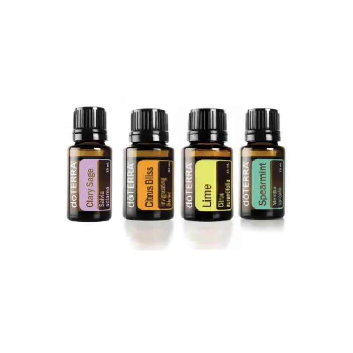 Doterra Clary Sage, Citrus Bliss, Lime + GRATIS Spearmint (4 op voorraad OP=OP) - 123superfoods