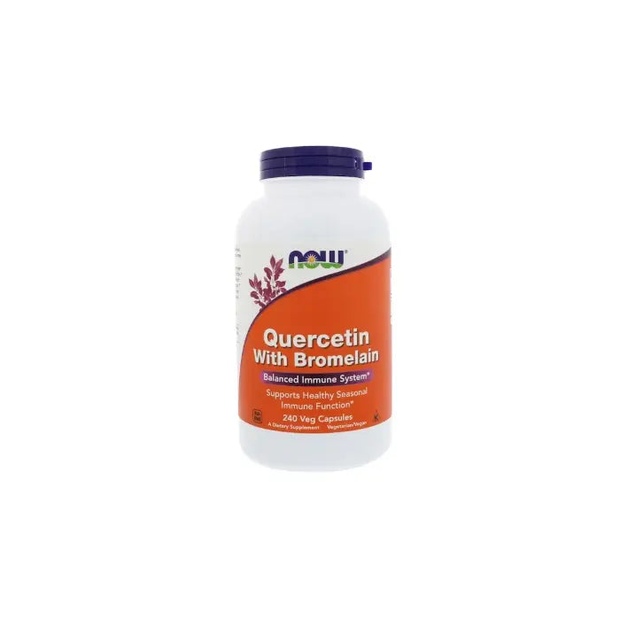 NOW Quercetine & Bromelaine 240 capsules - 123superfoods