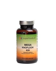 123superfoods Mega Knoflook Geurloos 80 capsules