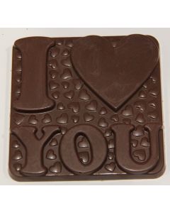 Magic Chocolates I Love You Chocolade 60% Cacao Puur