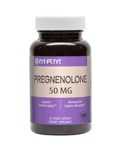 5x MRM Pregnenolone 50mg 60 veggie capsules